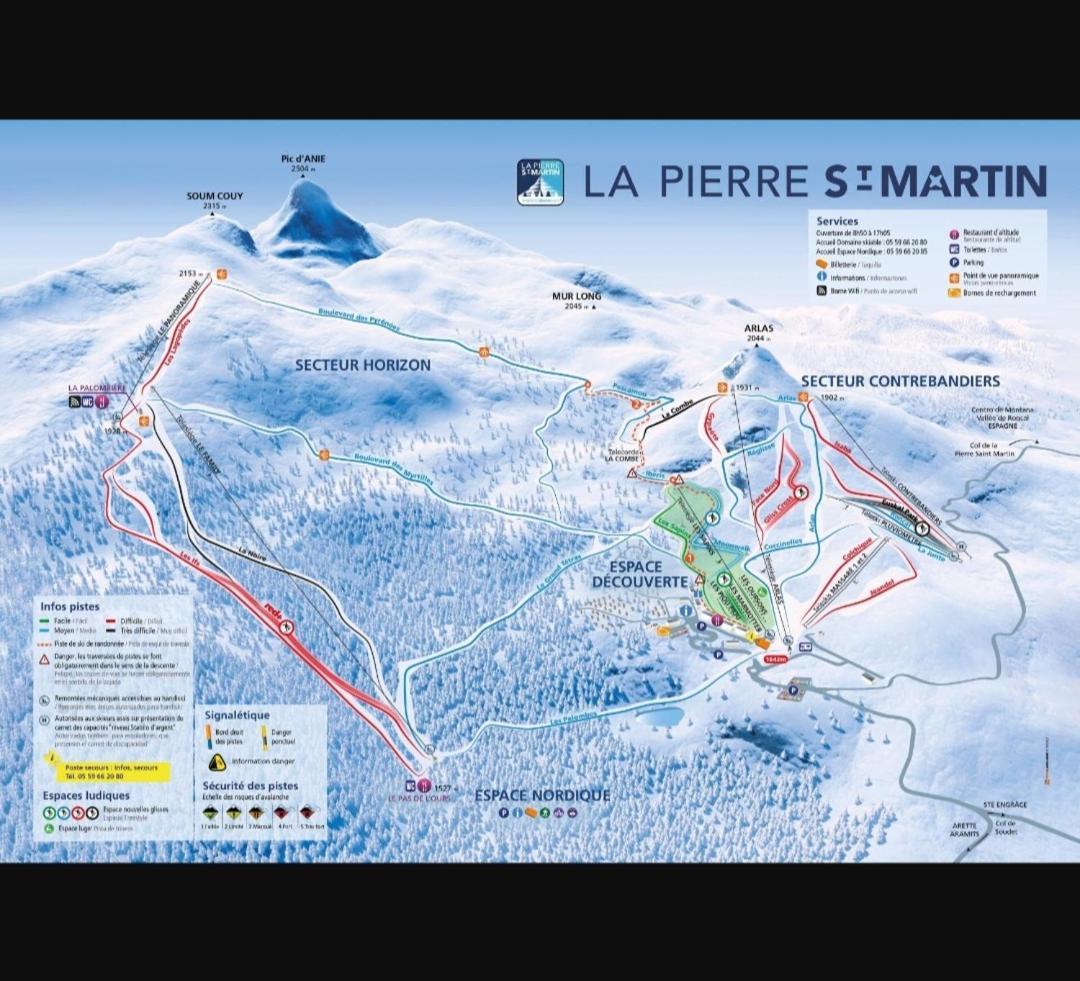 Apartamento Aunamendi Pyrenees لا بيير سانت مارتن المظهر الخارجي الصورة
